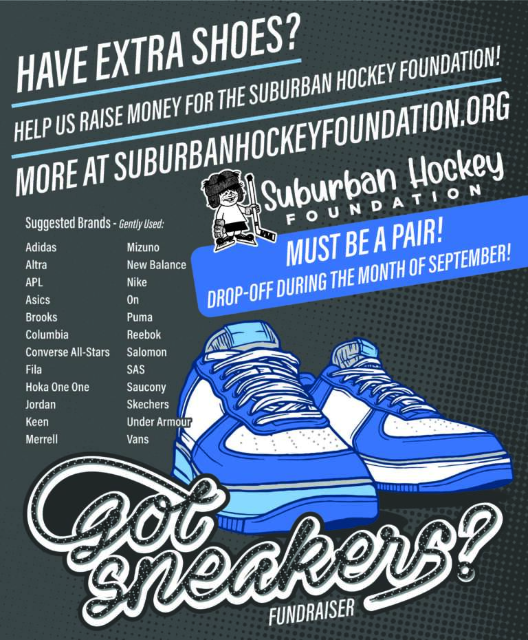Suburban Hockey Foundation Launches Sneaker Drive Fundraiser
